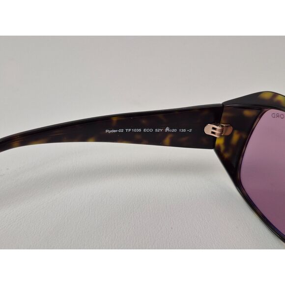 Tom Ford Ryder-02 TF1035 ECO 52Y Tortoise Square Sunglasses Frame 51-20-135 main image 6